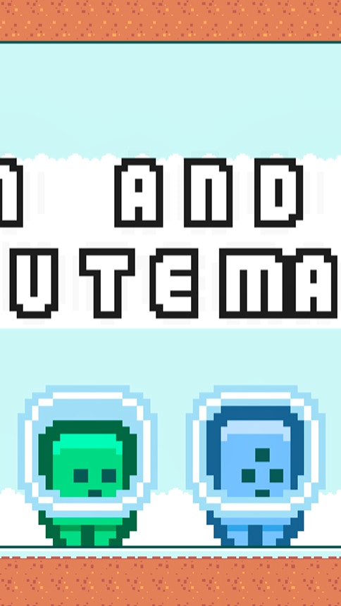 Green and Blue Cuteman