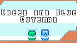 Green and Blue Cuteman