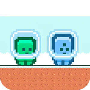 Green and Blue Cuteman