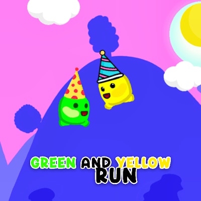 Green and Yellow Run By Gamepix