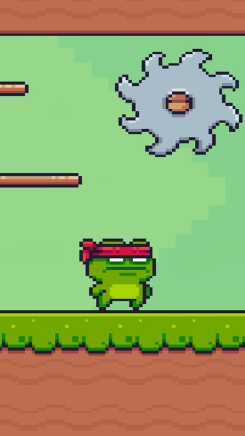 Green Ninja Collects Apples