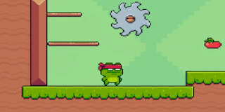 Green Ninja Collects Apples thumbnail