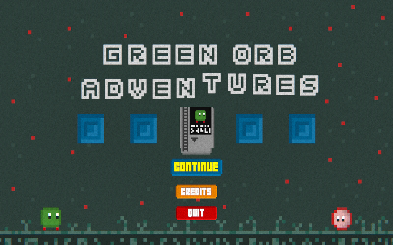 Green Orb Adventure — free online arcade game on Glaze Games