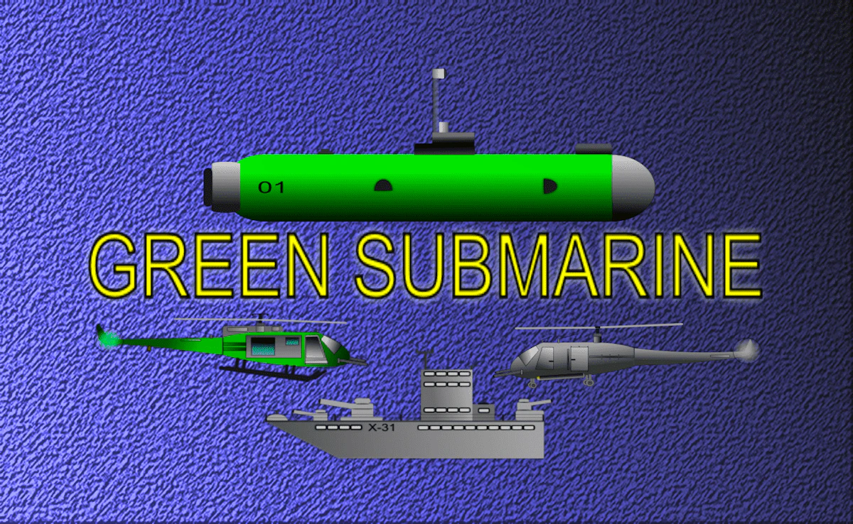 Play Green Submarine — free online Strategy game