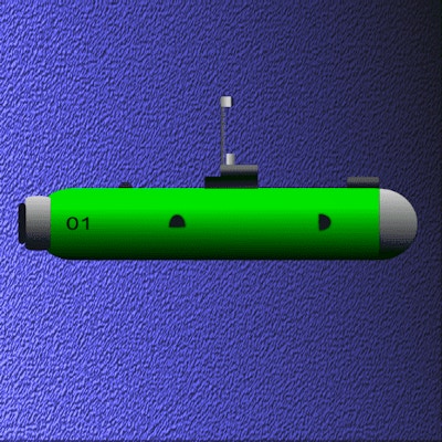 Green Submarine By Gamepix