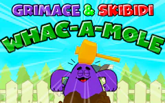 Grimace And Skibidi Whack A Mole