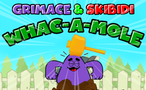 Grimace And Skibidi Whack A Mole 