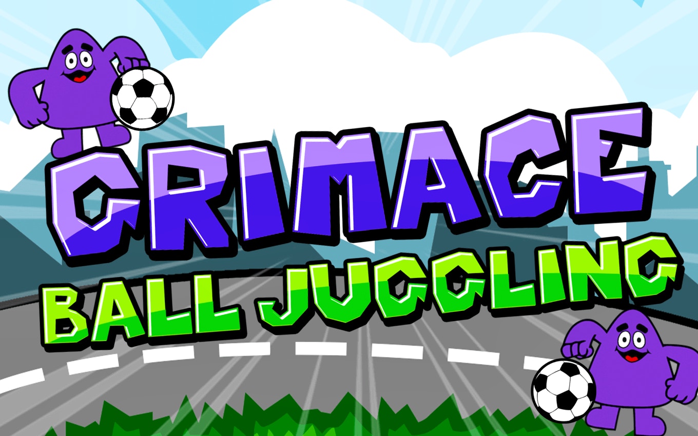 Grimace Ball Juggling