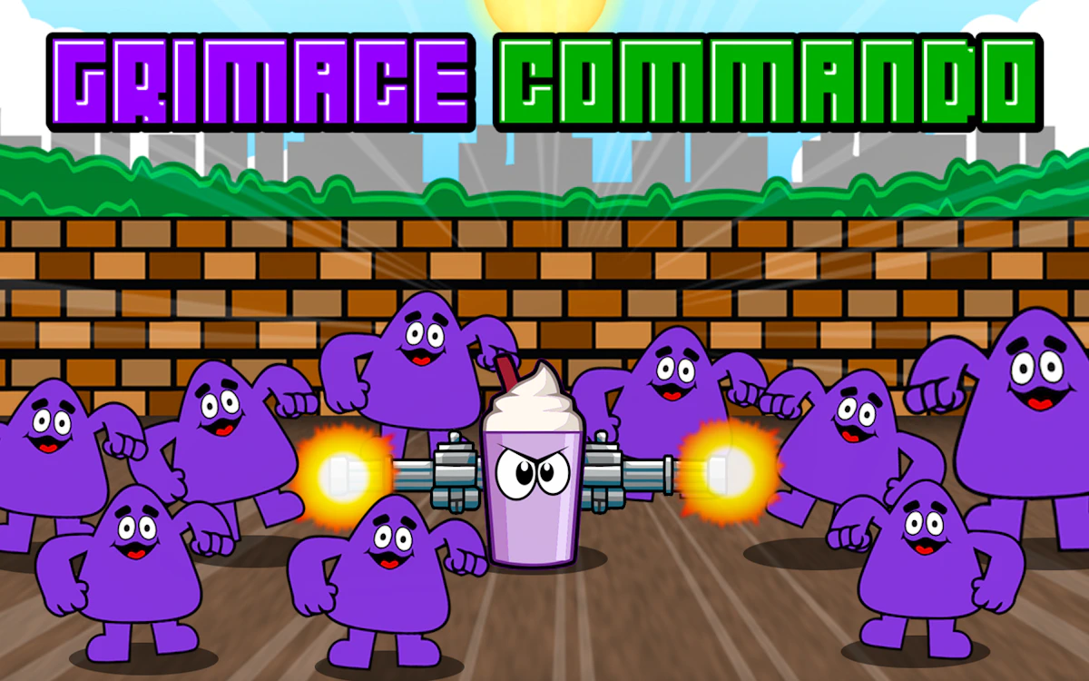 Grimace Commando 🕹️ Play Now on GamePix