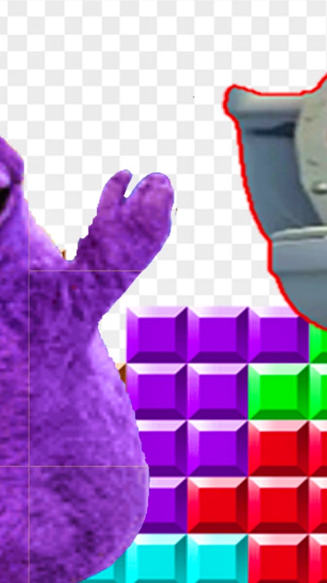 Grimace Shake & Skibidi Tetris