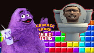 Grimace Shake & Skibidi Tetris