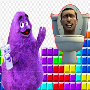 Grimace Shake & Skibidi Tetris Thumbnail
