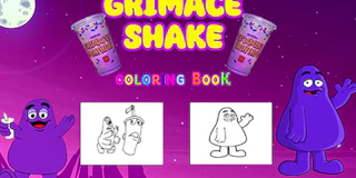 Grimace Shake Coloring thumbnail