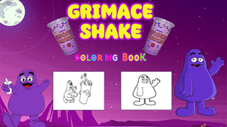 Grimace Shake Coloring game cover