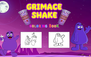 Grimace Shake Coloring