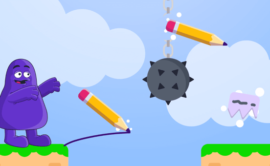 Only Up: Grimace Game - Play Online