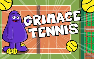 Grimace Tennis game cover