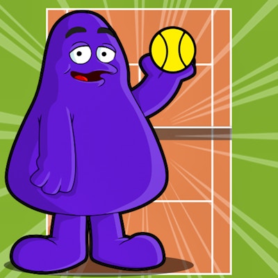 Grimace Tennis By Gamepix