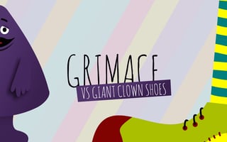 Grimace Vs Giant Clown Shoes game cover
