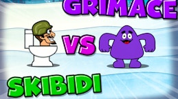Grimace Vs Skibidi