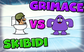 Grimace Vs Skibidi