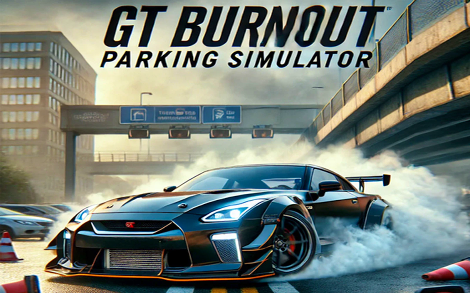 GT Burnout Parking Simulator — free online racing game on Glaze Games