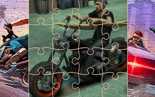 Gta Motorbikes Jigsaw Puzzles game cover