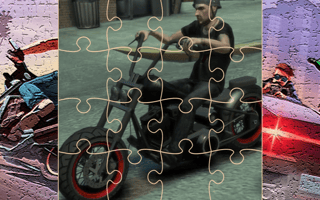Gta Motorbikes Jigsaw Puzzles game cover