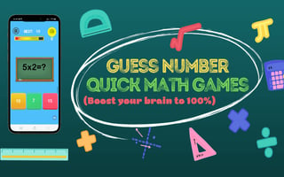 Guess Number Quick Math Games game cover