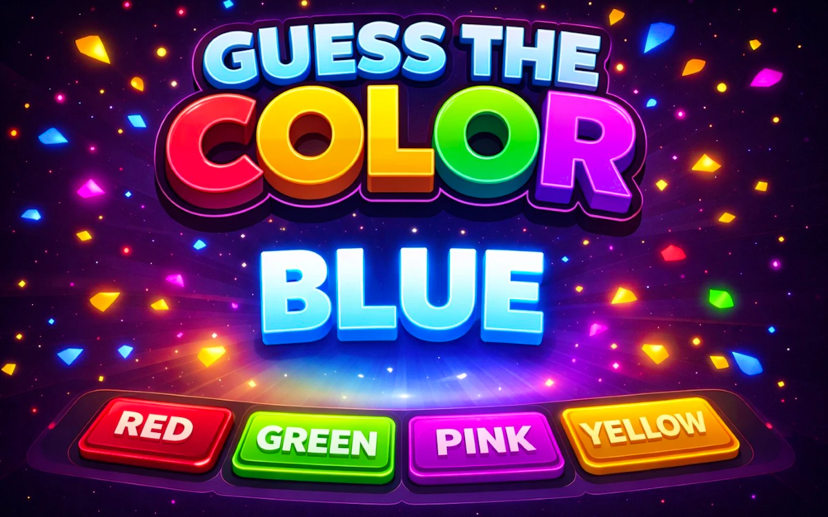 Play Guess the Color — free online Brain game