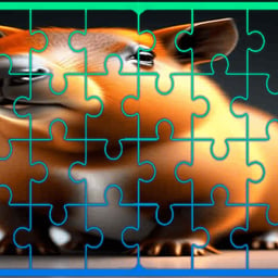 Juega gratis a Guinea Pig Jigsaw Block Puzzle