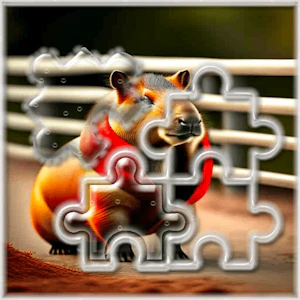 Guinea Pig Jigsaw Block Puzzle Thumbnail