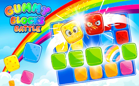 Gummy Blocks Battle game thumbnail
