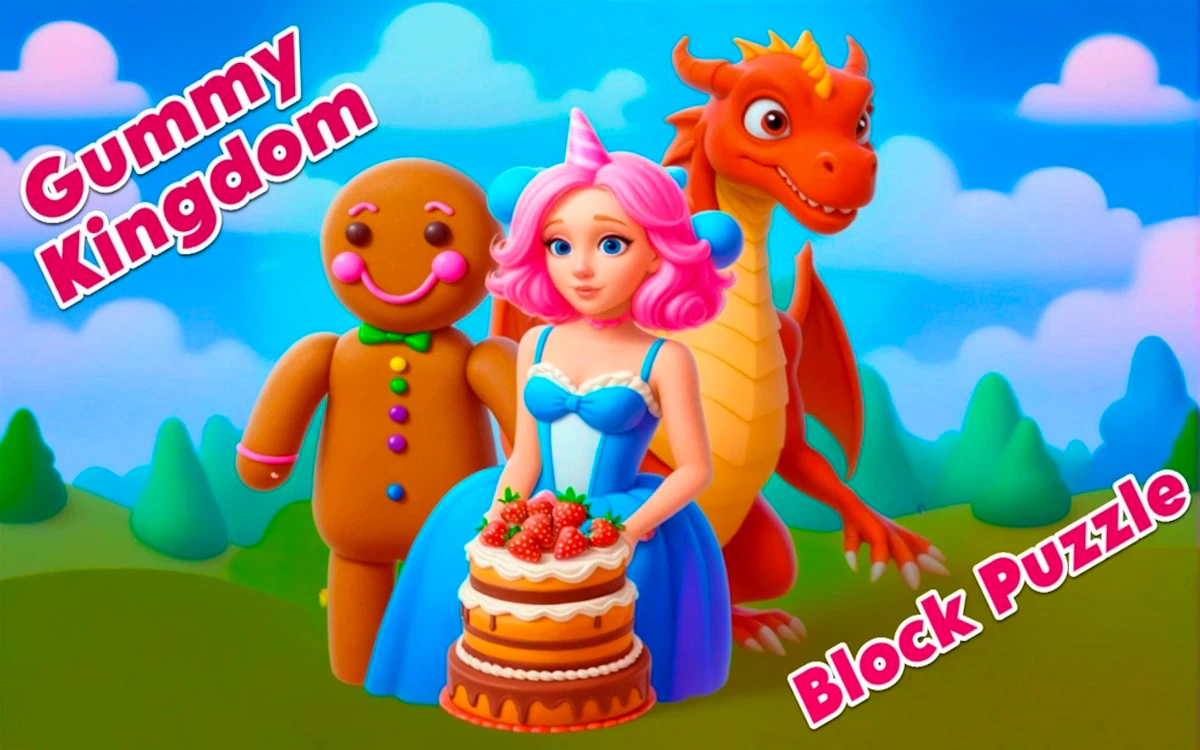 Play Gummy Kingdom Block Puzzle — free online Block game
