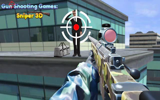 Gun Shooting Games: Sniper 3D