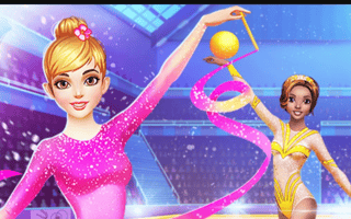 Gymnastics Girls Dress Up Game