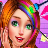 Hair Salon and Dress Up Girl