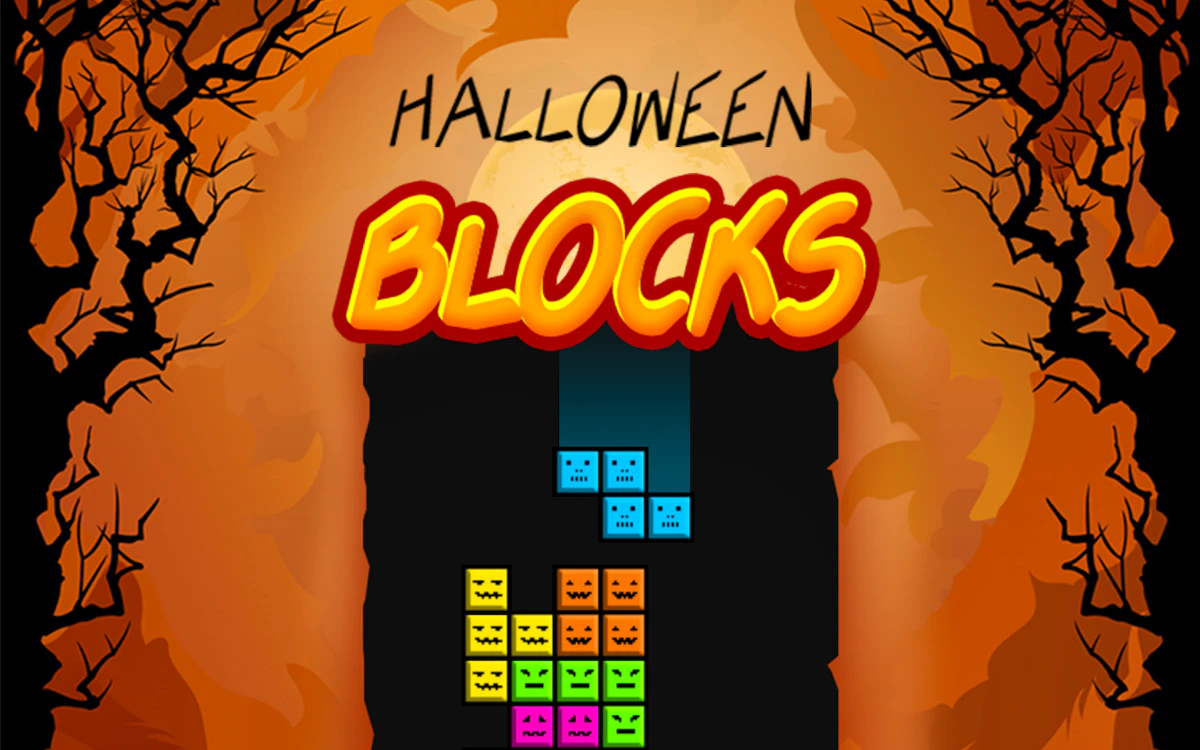 Play Halloween Blocks — free online Halloween game