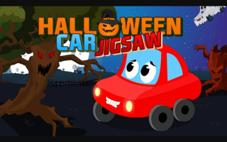Halloween Car Jigsaw game cover