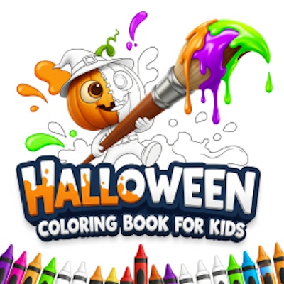 Halloween Coloring Book By Gamepix