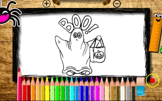 Halloween Coloring Book game cover