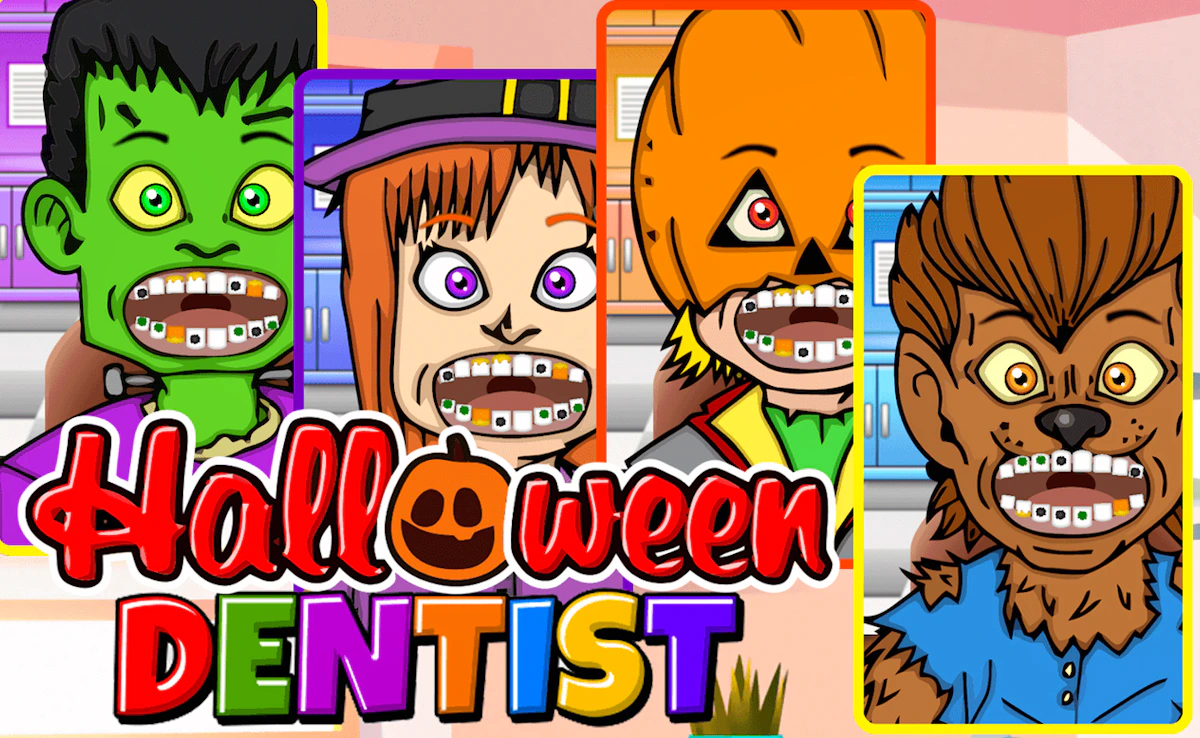 Play Halloween Dentist — free online Kids game