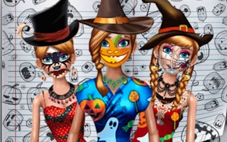 Halloween Doll Creator game cover