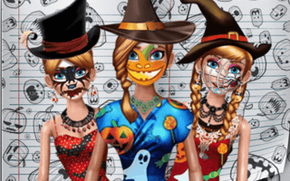 Halloween Doll Creator game cover