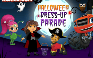 Halloween Dress-up Parade game cover