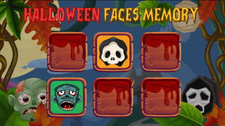 Halloween Faces Memory