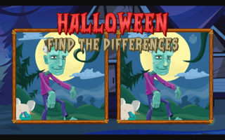 Halloween Find The Differences game cover