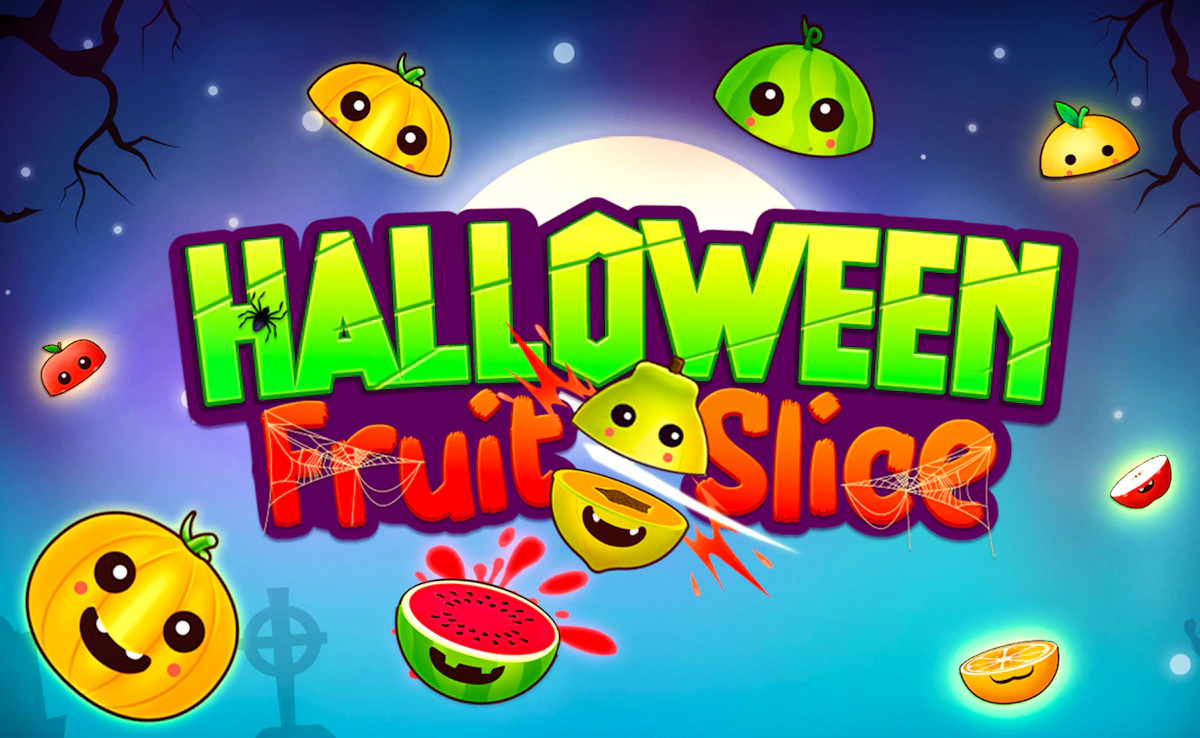 Play Halloween Fruit Slice — free online Halloween game