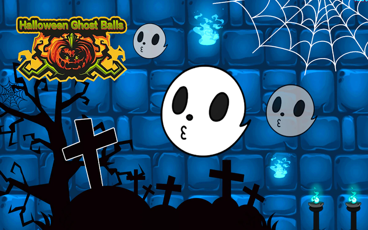 Play Halloween Ghost Balls — free online Halloween game