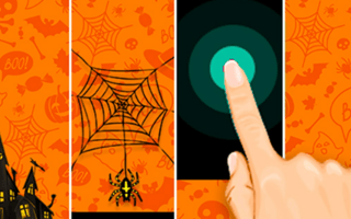Halloween Magic Tiles game cover
